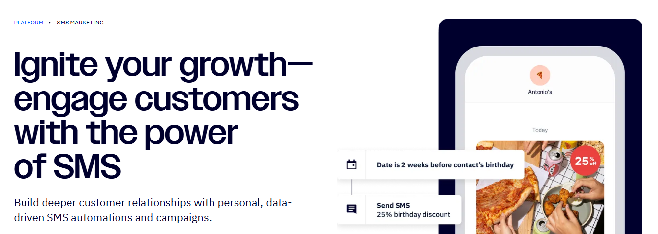 ActiveCampaign SMS, Site Messages & Multi-Channel Automation