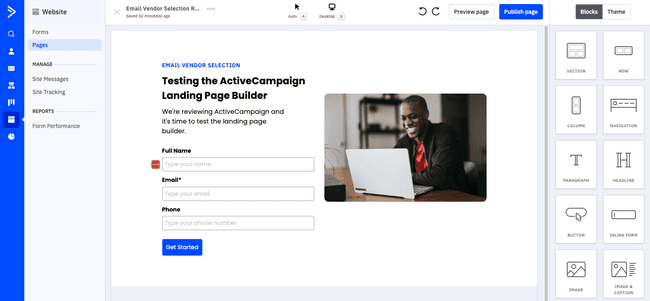 Activecampaign-drag-and-drop-landing-page-editor