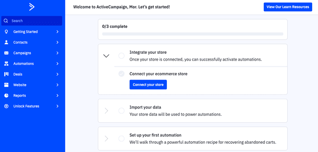 Getting Started with Activecampaign