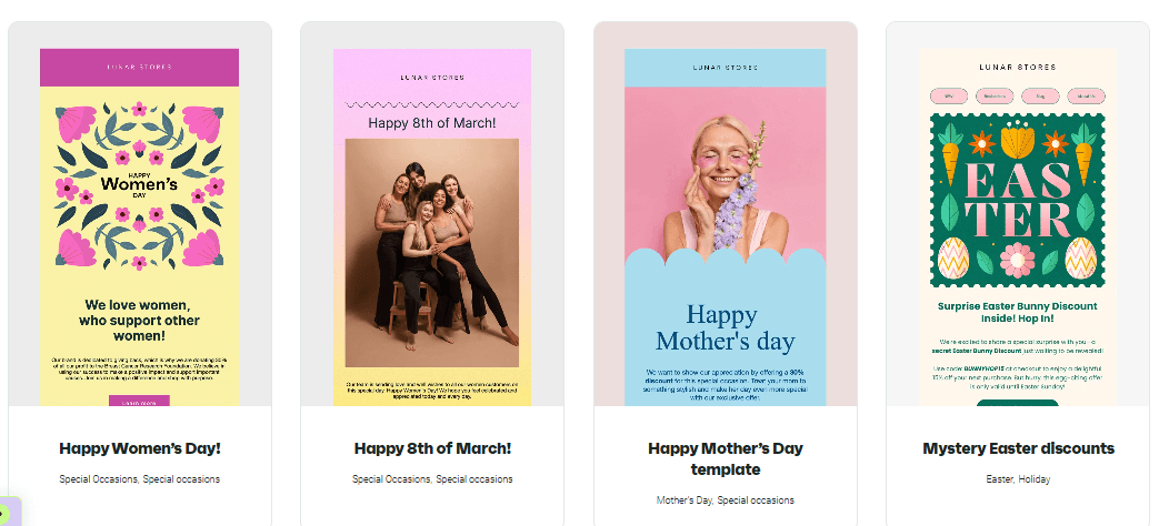 E-commerce templates 2