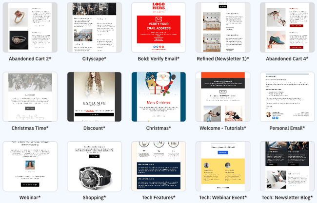 Email templates in ActiveCampaign