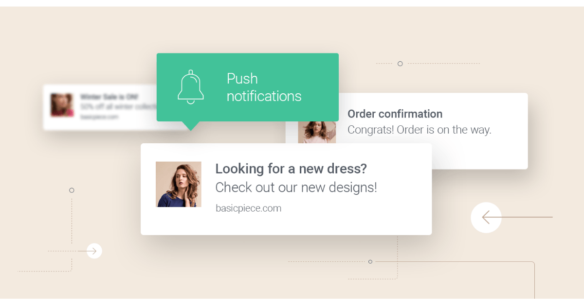 omnisend web push notification