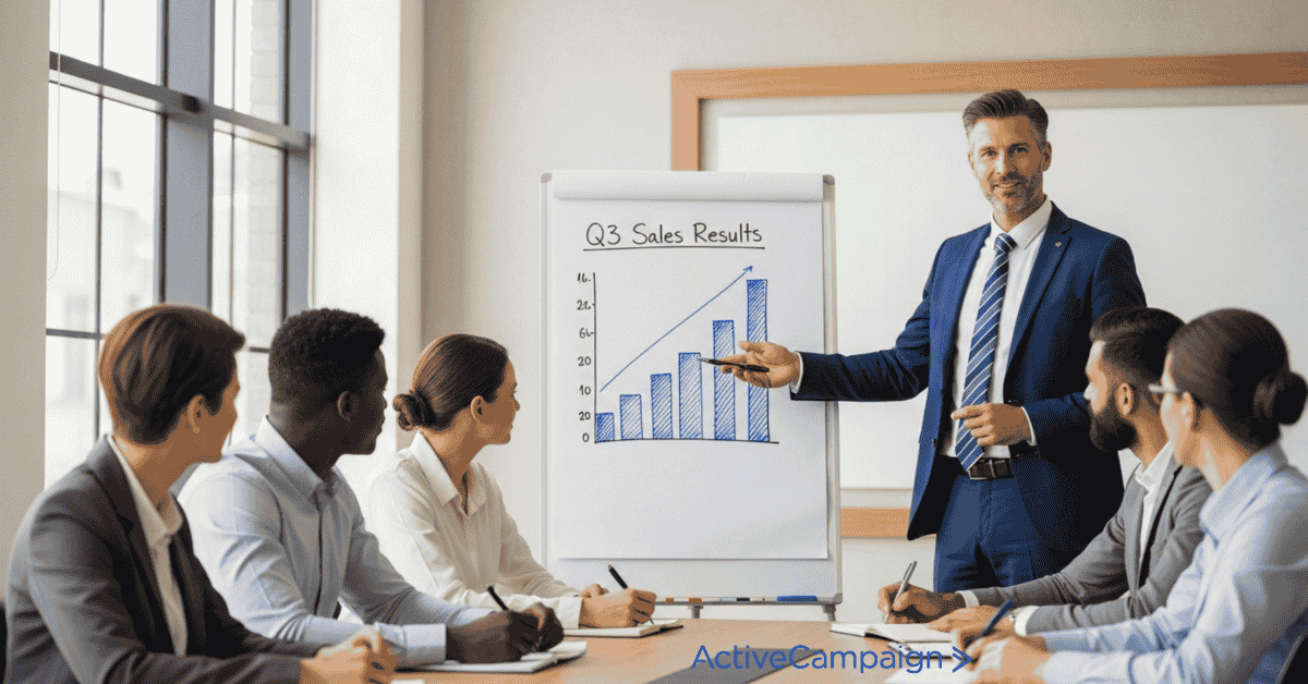 business handles a simple sales process with a few team members,