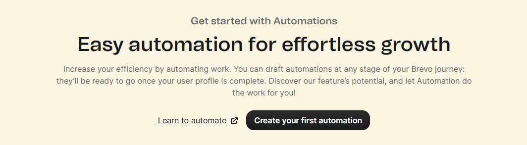 Brevo Automation Workflow