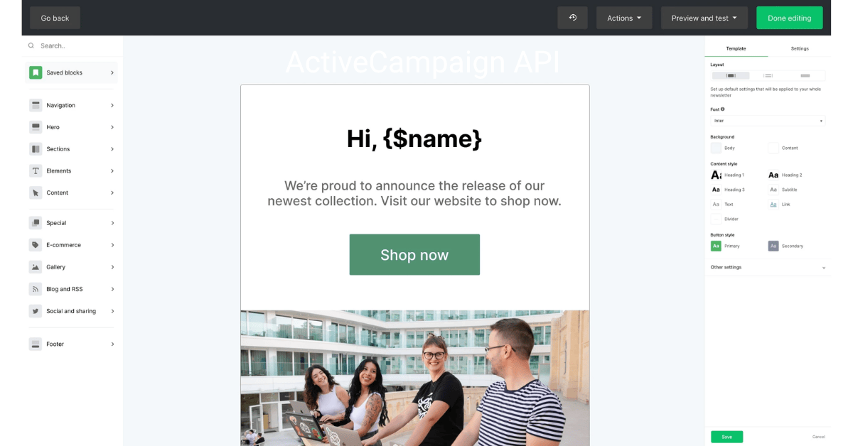 MailerLite personalization